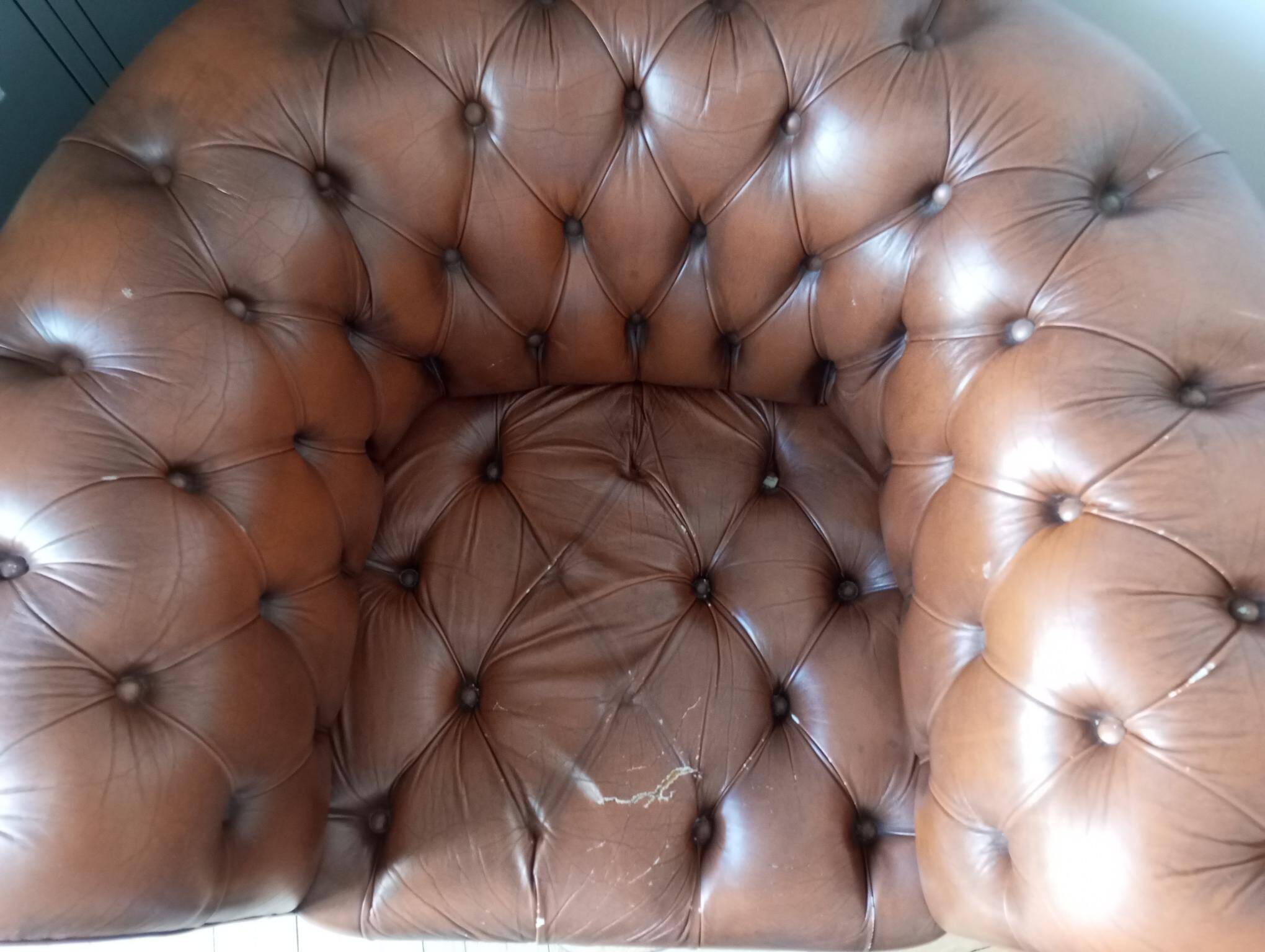 Fauteuil club chesterfield
