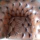 Fauteuil club chesterfield