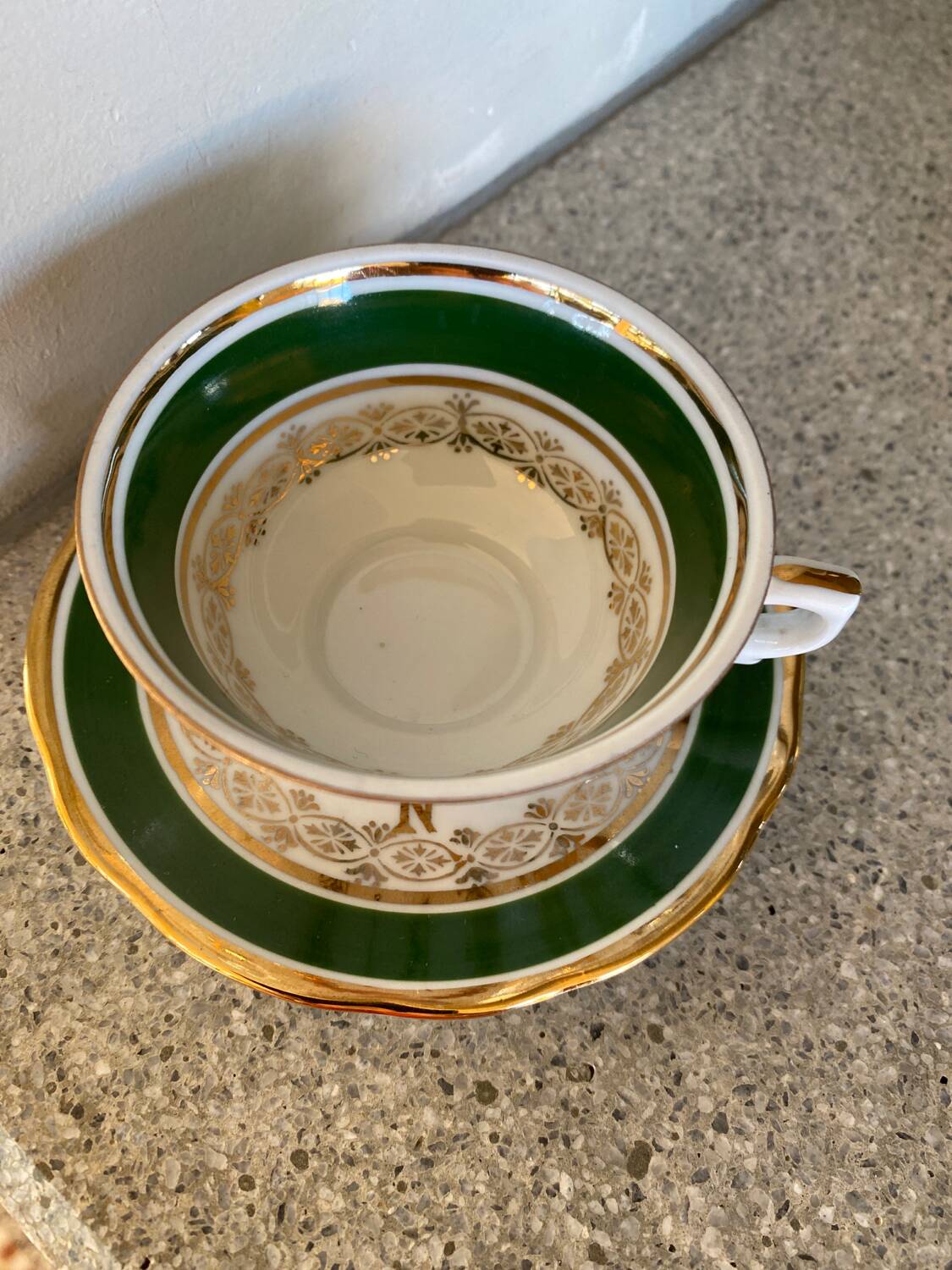 Tasse et sous tasse Napoléon