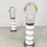 Vintage Italian space age floorlamp