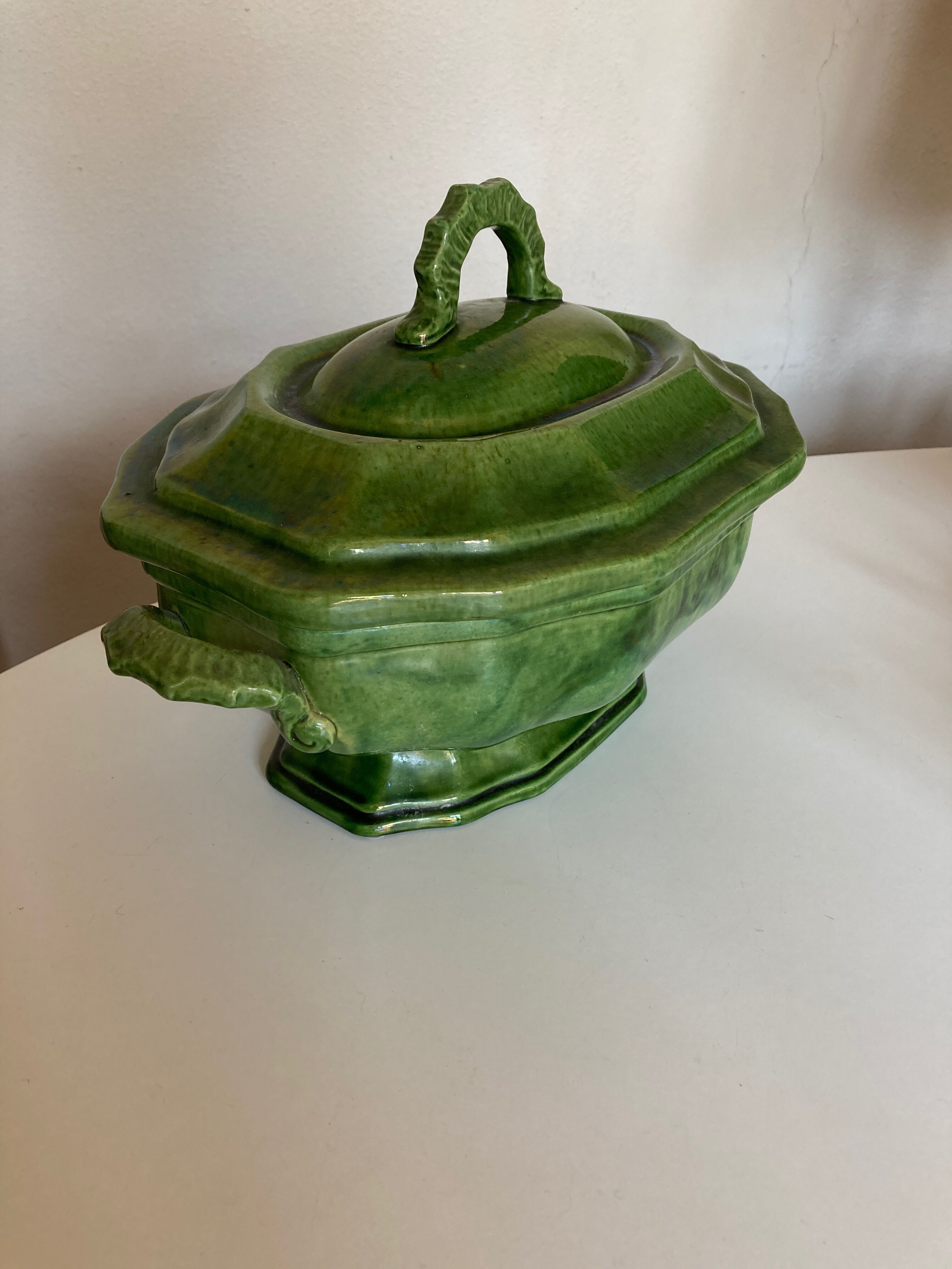 Tureen in Aegitna glazed clay 1960