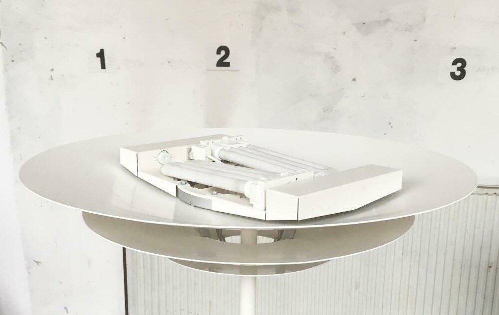 Vintage floor lamp model Oslo by Kurt Norregaard for Louis Poulsen, 1990s.