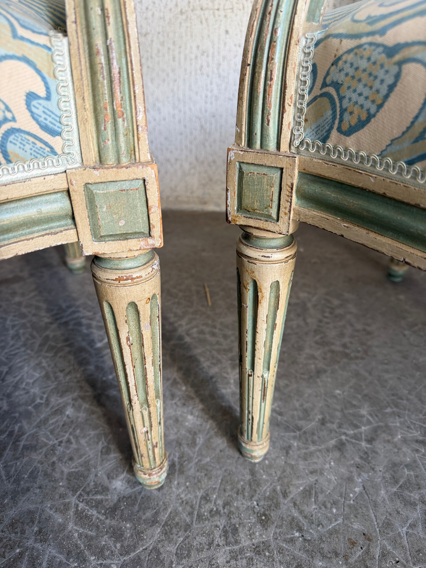 Louis XVI style armchair