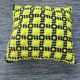 Vintage crochet cushion