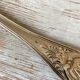 Silver metal ladle