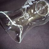 AVON crystal water carafe, engraved