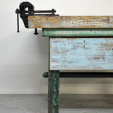 Old solid wood workbench 40/50
