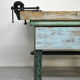 Old solid wood workbench 40/50