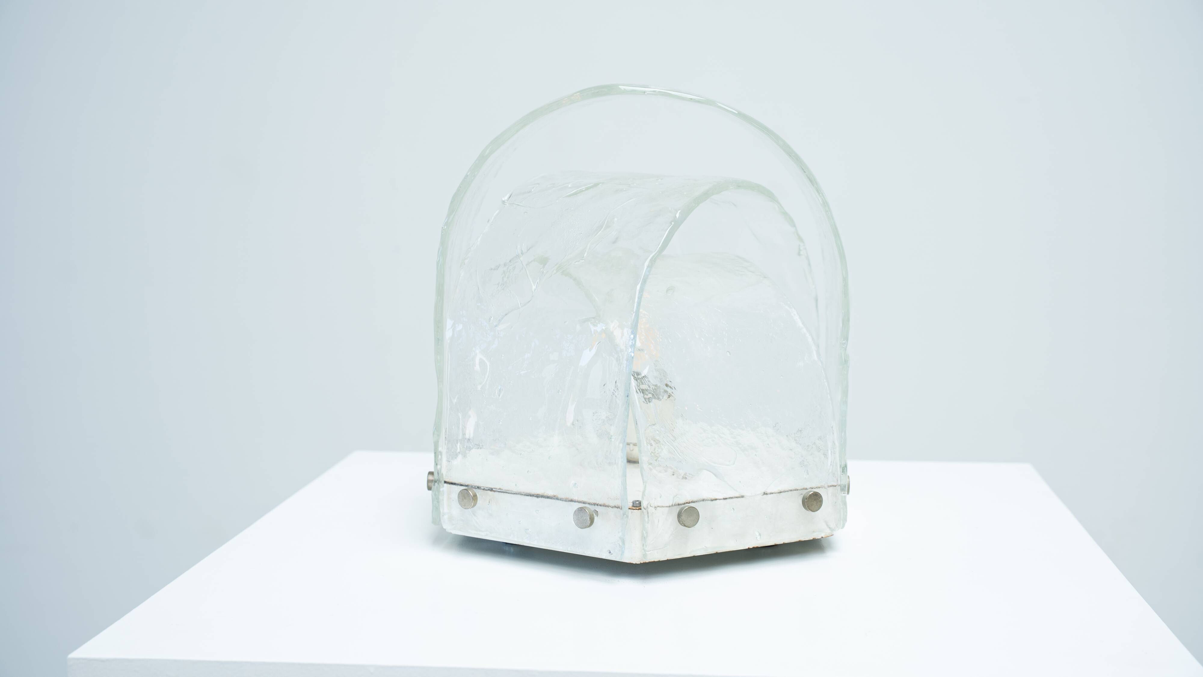 Carlo Nason for Mazzega sculptural table lamp