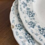 Set of 6 Maastricht earthenware soup plates, Clara model