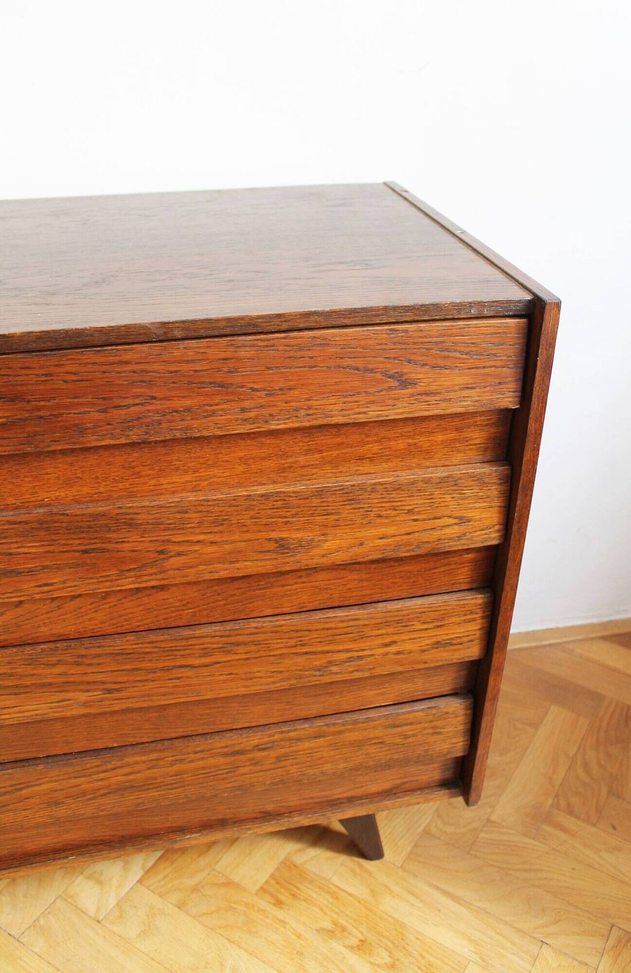 Vintage buffet U-458 by Jiří Jiroutek, Interior Prague, Czechoslovakia, 1972