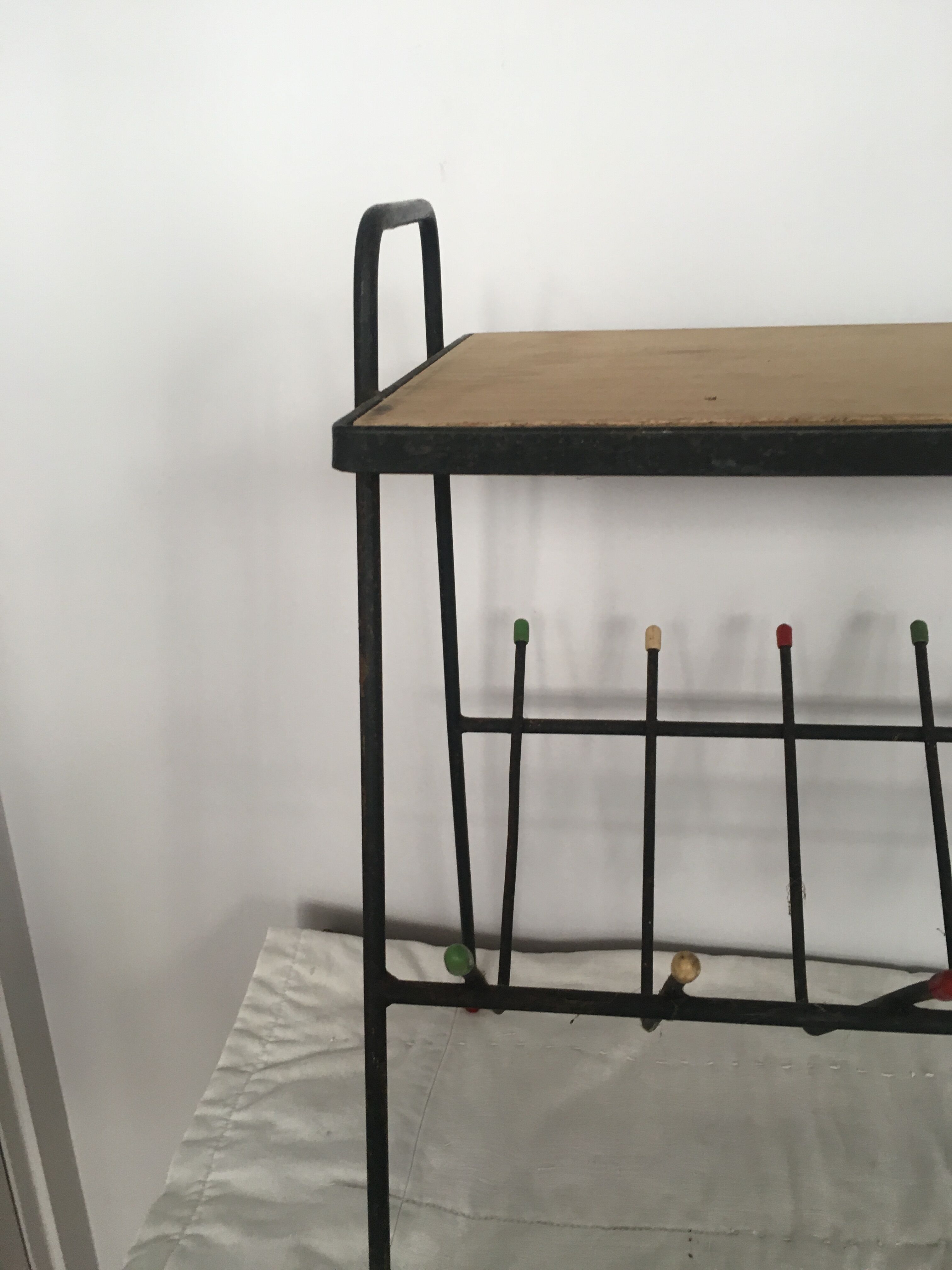 Vintage 60s magazine door table