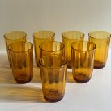 8 vintage glasses