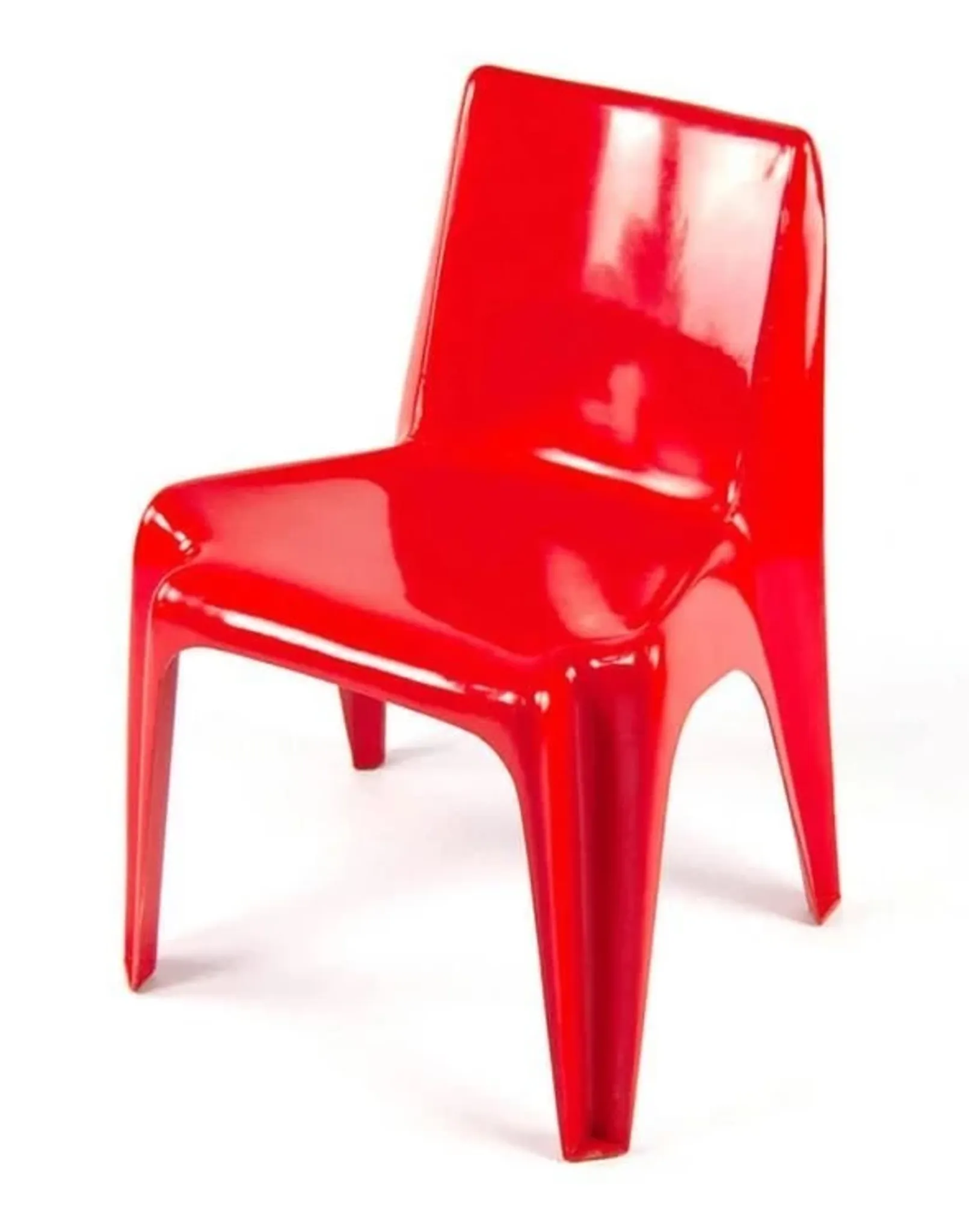 Bofinger BA1171 Chair Pair by Helmut Bätzner stackable in fibre of