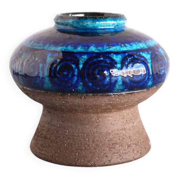 Vase en céramique d'art de style mid-century moderne par Inger Persson pour Rörstrand, années 1970.