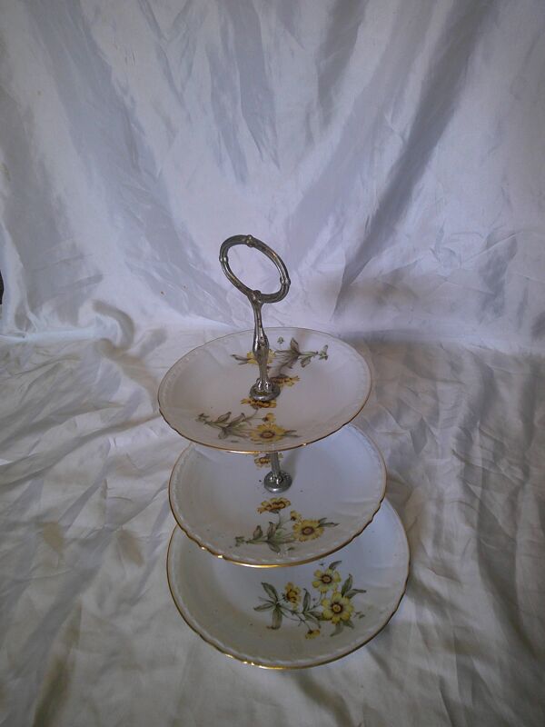 Serviteur muet porcelaine de couleuvre