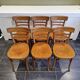6 Baumann bistro chairs, 1960s