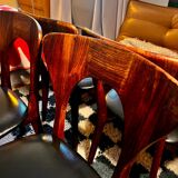 Set of 4 Scandinavian teak chairs