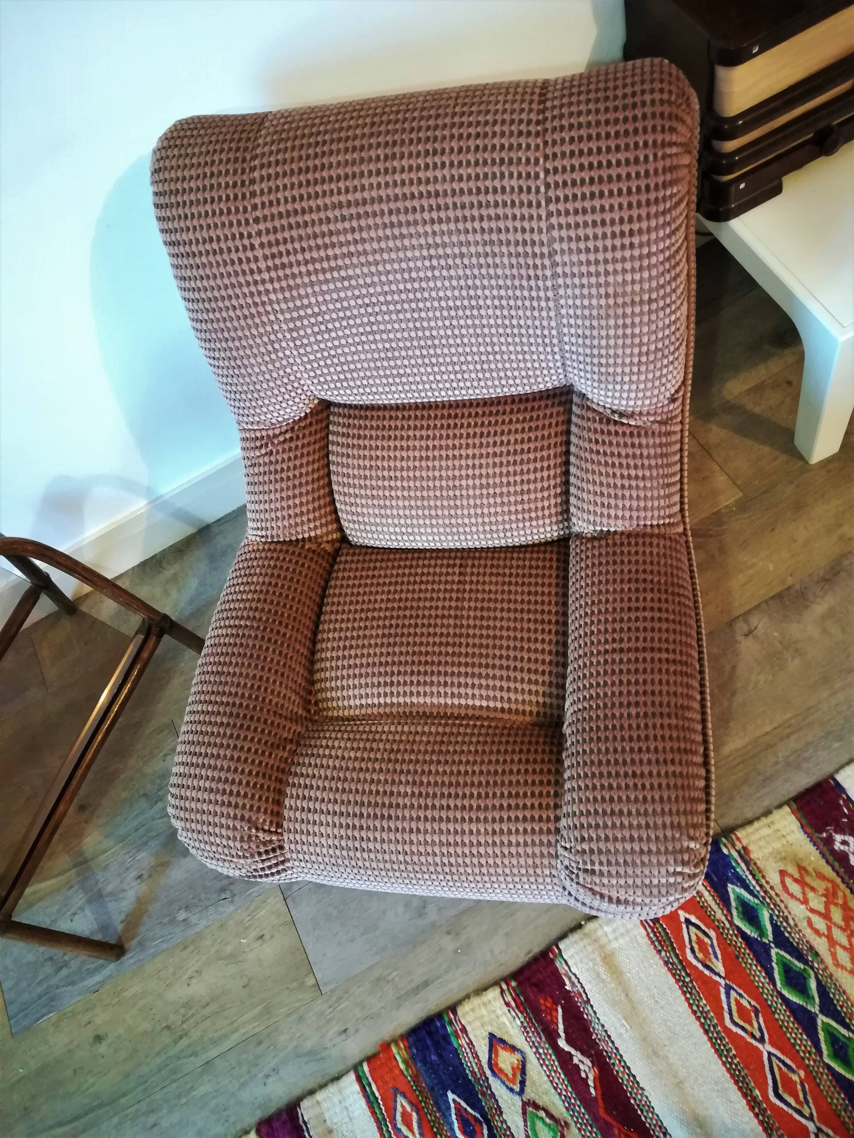 vintage velvet heater from the 70s and 80s