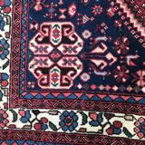 Tapis ancien couloir persan abadeh fait main 107x297cm