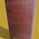 Small wooden veneer Art Deco chest of drawers.