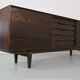 Skovby Møbelfabrik Darkened Oak Sideboard "Model 65", 1960 Denmark