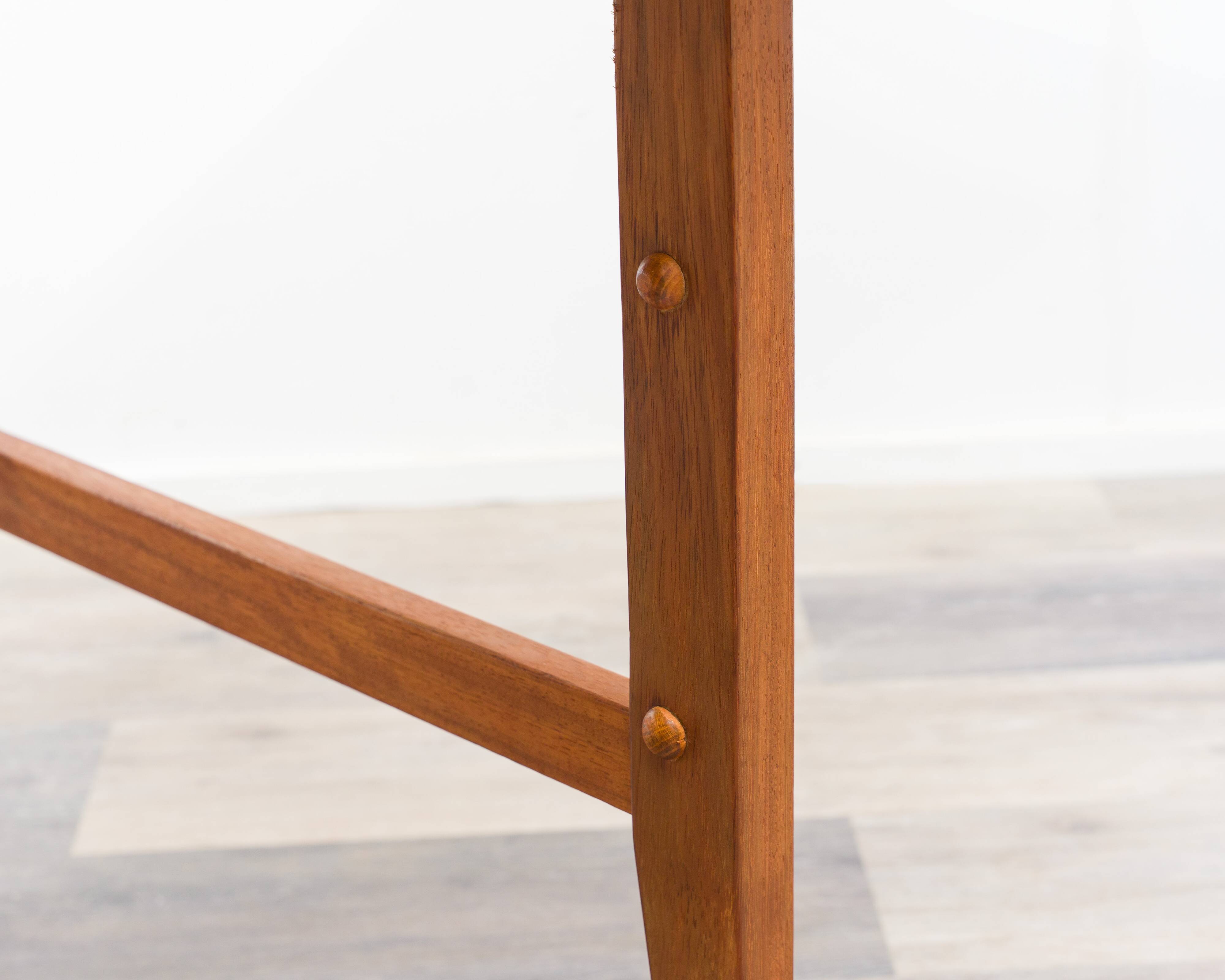 Filigree Danish-style desk, 1960s, in teak