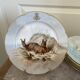 Antique 6x Sèvres Porcelain Plates Lahore & Basket 19th Century Hunting