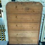 Large white Louis Philippe mirror