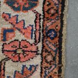 Oriental style red and gray rug with pattern 150x100cm