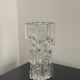 Big collectible vase with ice cube effect in glass from Limburg 1970