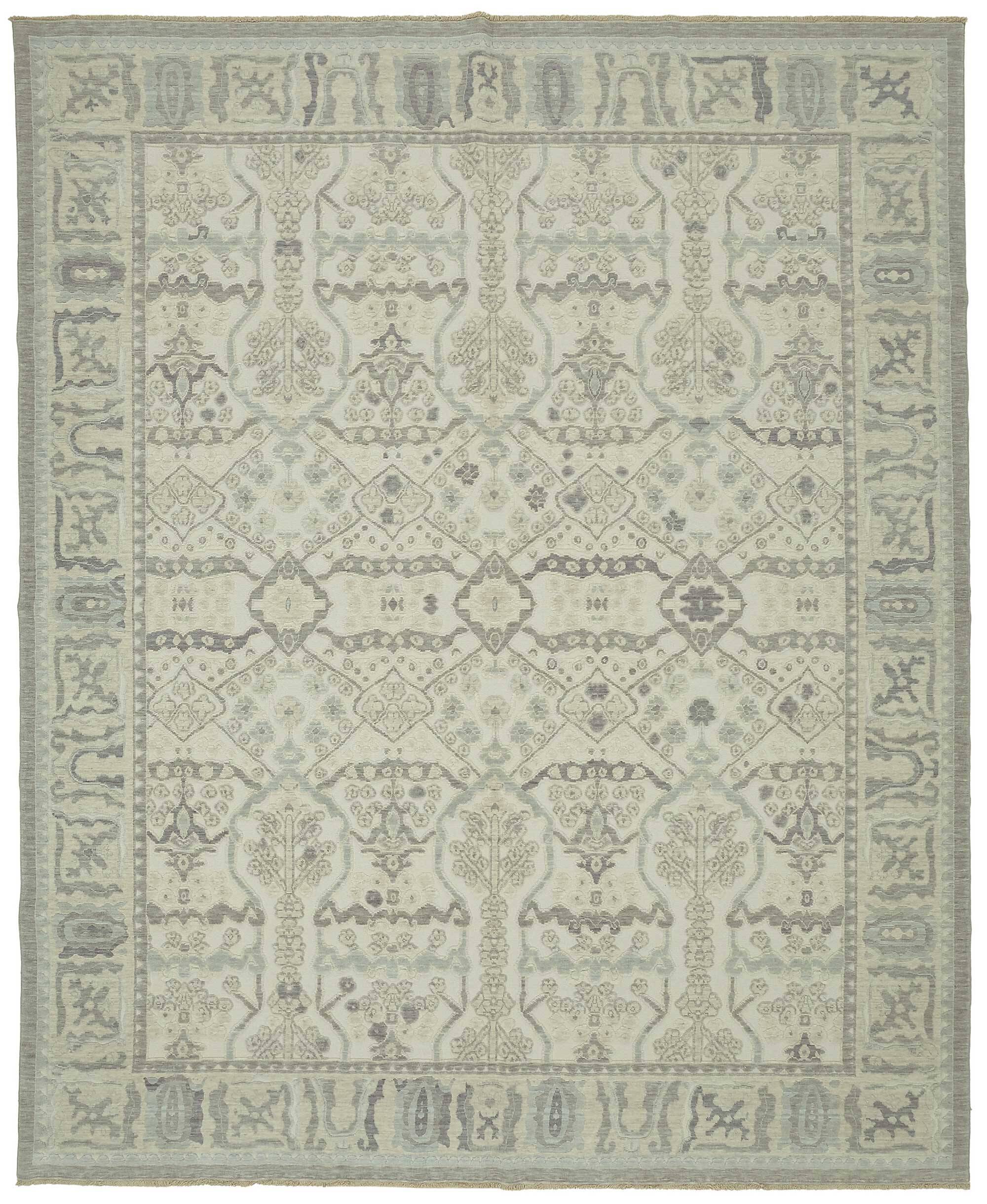 Turkish Handcrafted Loom Oushak Rug 307 cm x 374 cm