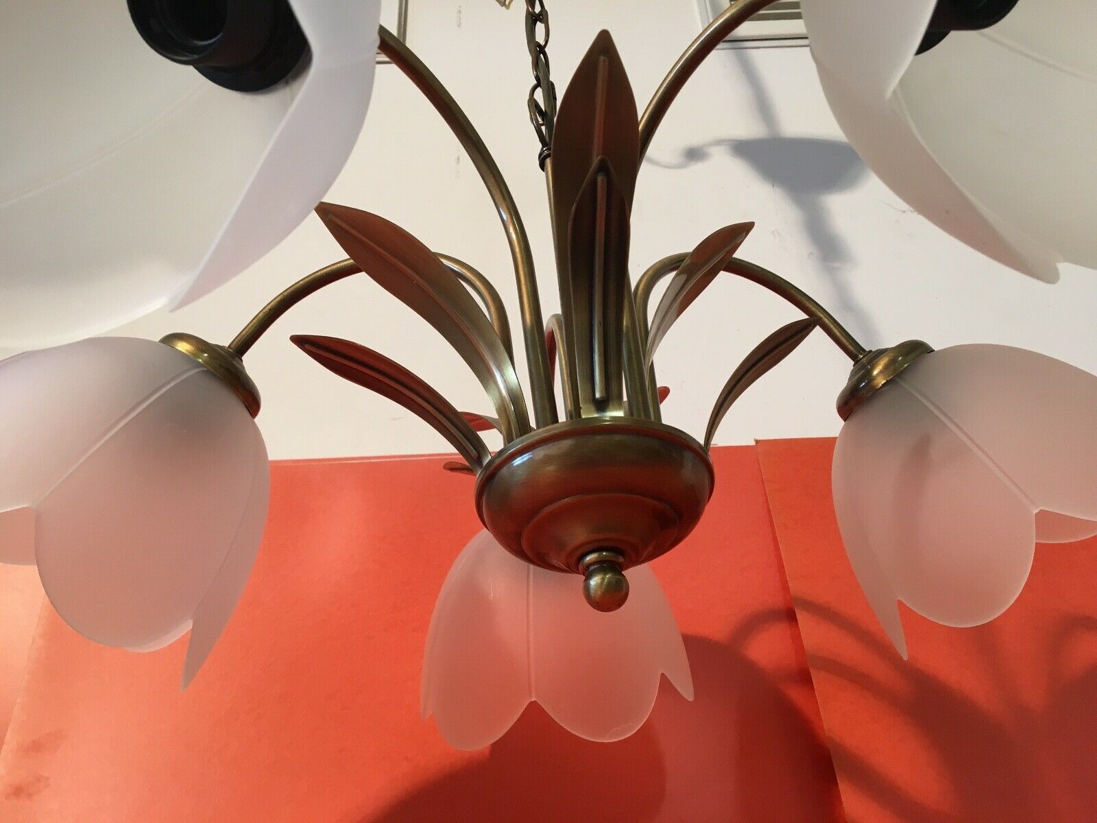 Vintage chandelier 5 lights