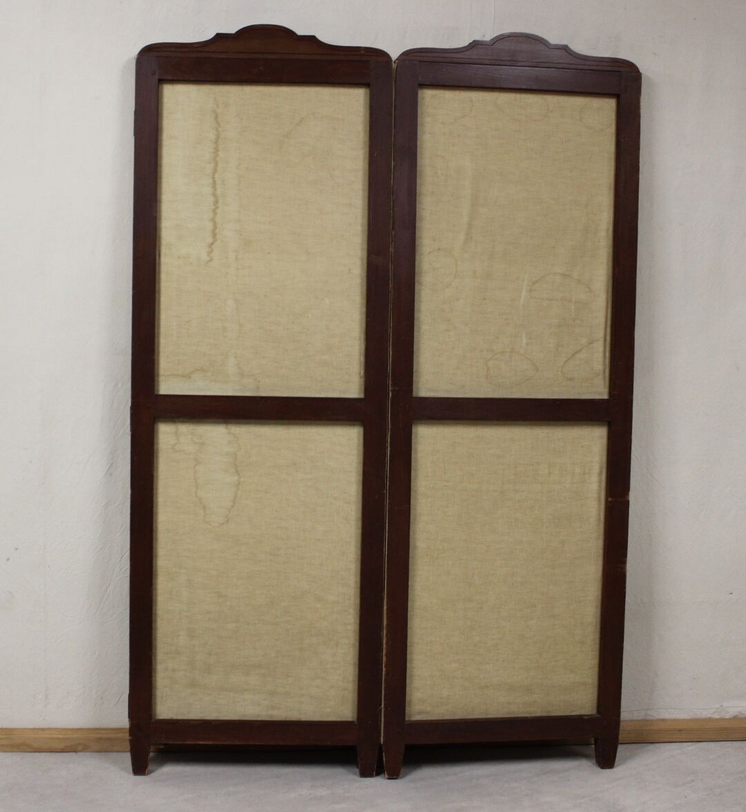 Screen four prentals of jouy canvas