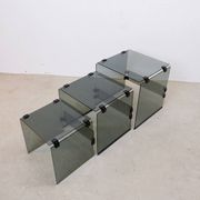 Pieterman Holland Glass-Units nesting tables