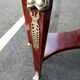 Table gueridon old decoration bronze empire