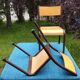 Duo chaises écoliers