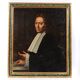 Antique portrait of a magistrate, late 17th - early 18th century