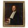 Antique portrait of a magistrate, late 17th - early 18th century