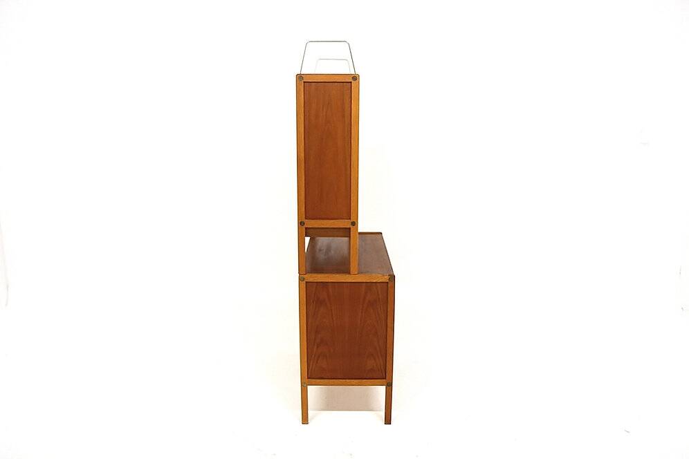 Scandinavian teak bookcase, Bertil Fridhagen, Bodafors, Sweden, 1960
