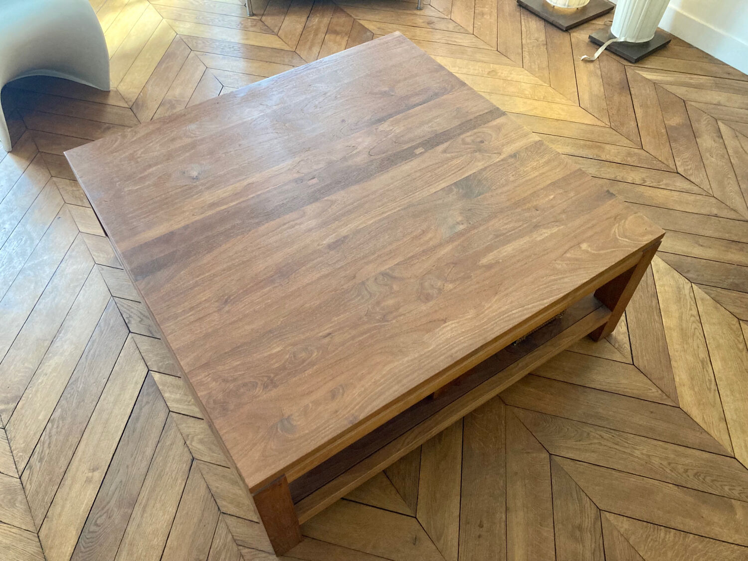 Teak coffee table