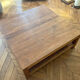 Teak coffee table
