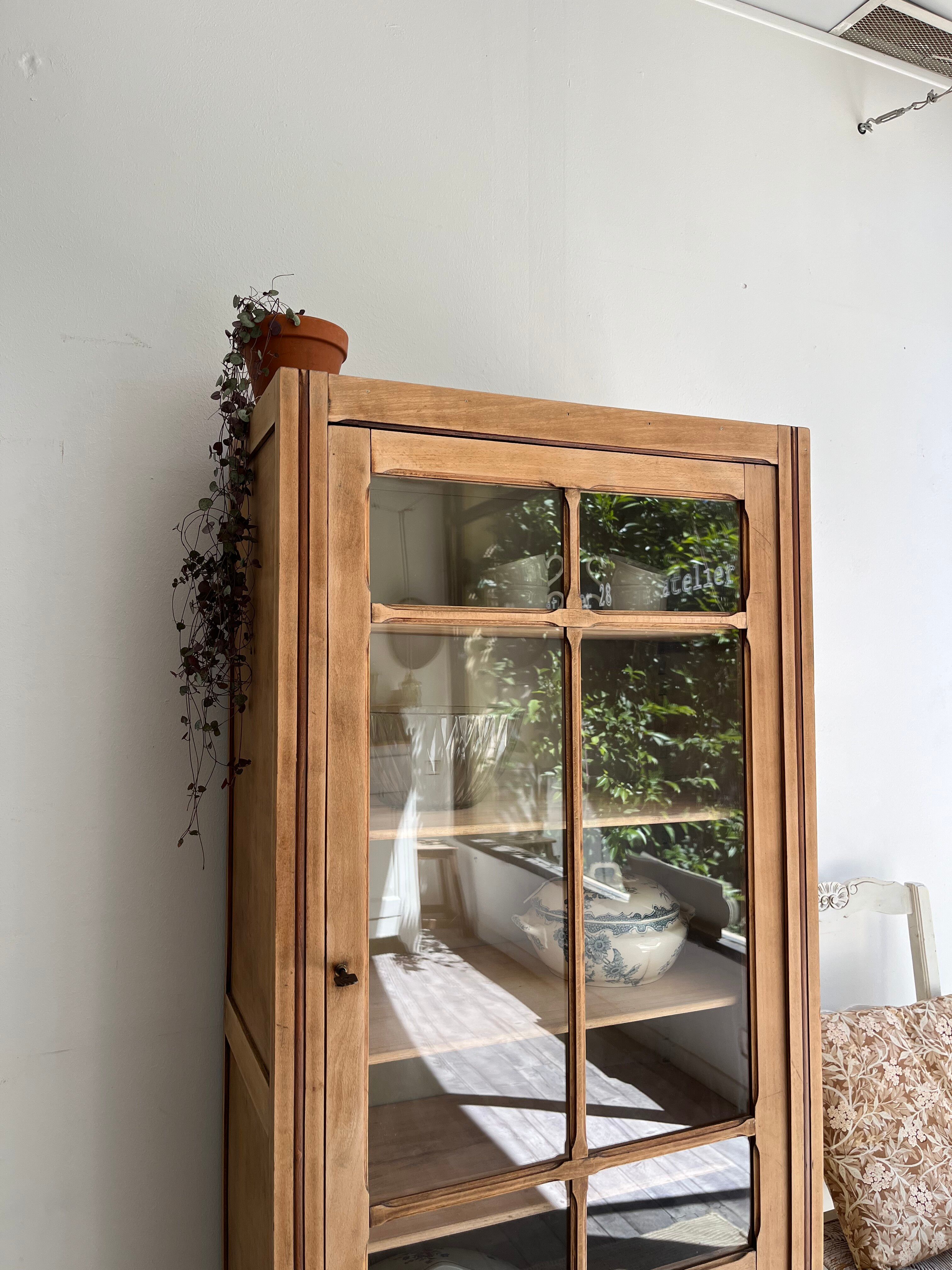 Small glass cabinet