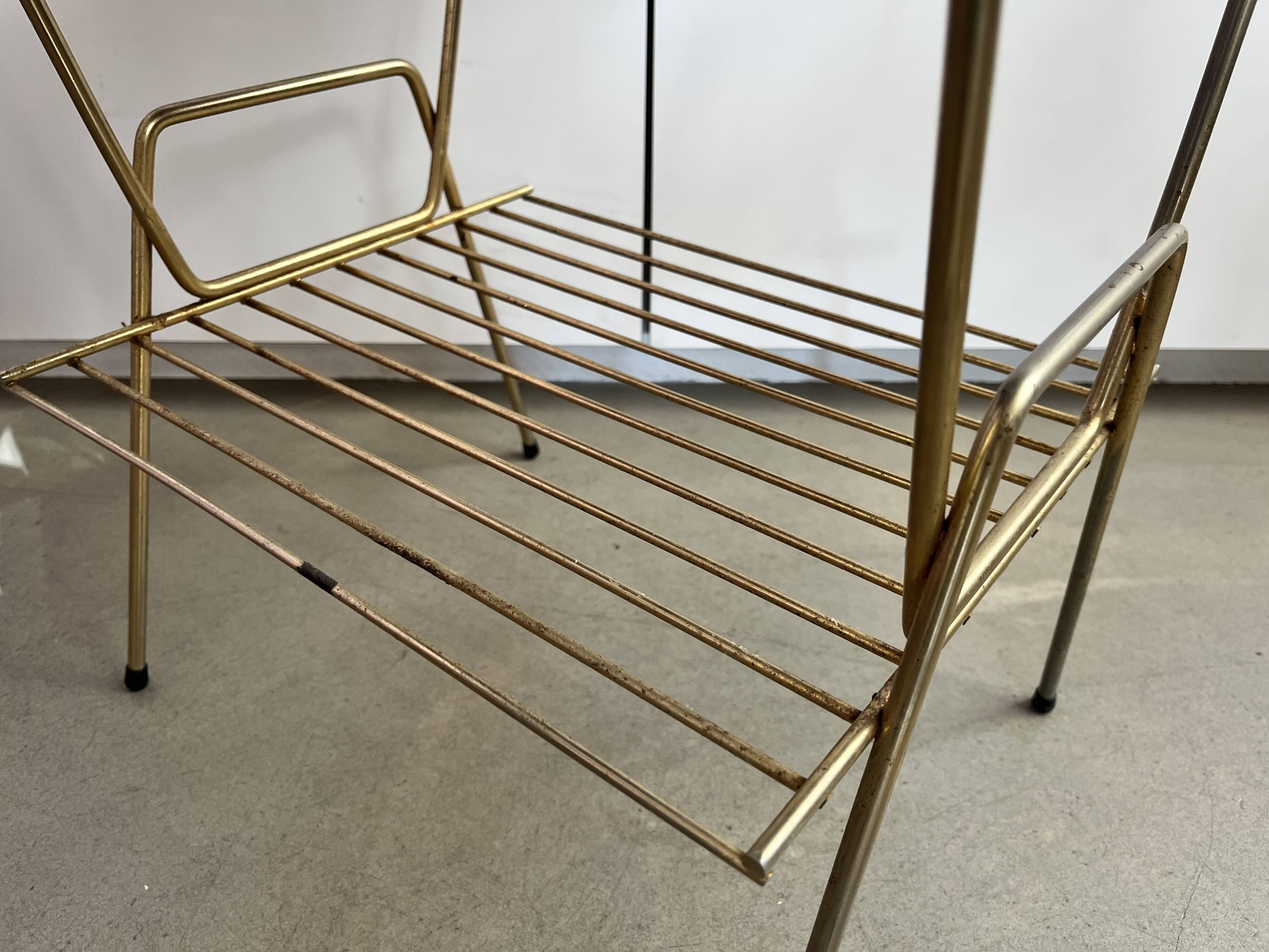 Vintage magazine rack from the 60s