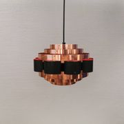 Hanging lamp from 1980s Denmark, by Werner Schou for his own company