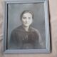Old photograph of a woman's portrait