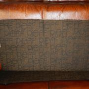 Restored suite Tim Bates for Pieff Mandarin leather chrome hardwood.