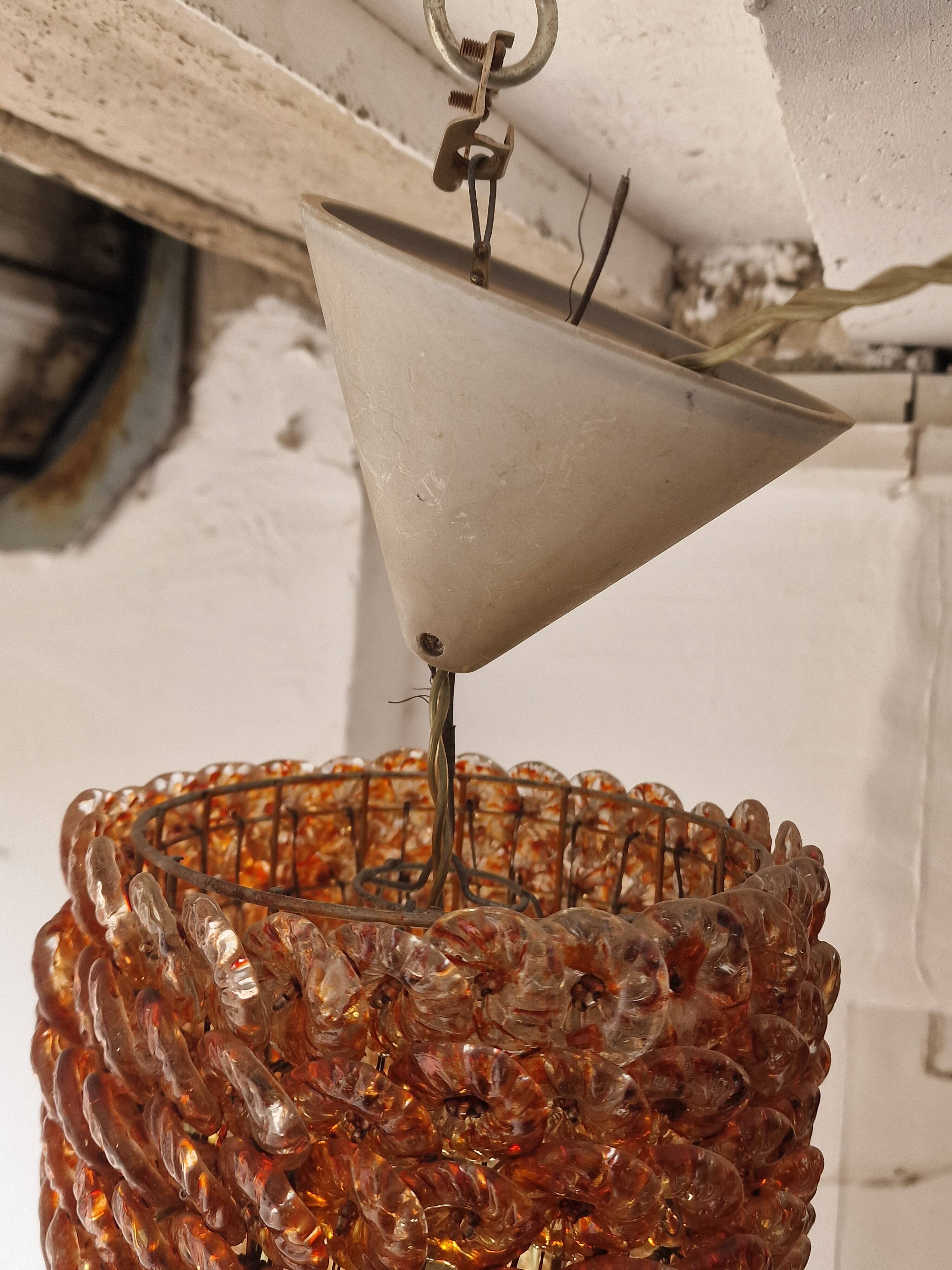 Murano glass pendant – 1960s/70s