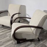 Art Deco Armchairs by Jindřich Halabala, 1950s, Set of 2