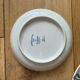 6 porcelain mignardise plates from Paris Herbier